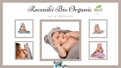B-Ręcznik kąpielowy Eco organic Flower pink