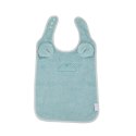 B-Śliniaczek Eco organic Bear blue mint