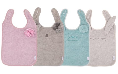 B-Śliniaczek Eco organic Bear blue mint