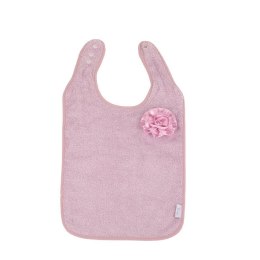 B-Śliniaczek Eco organic Flower pink