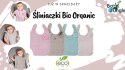 B-Śliniaczek Eco organic Flower pink