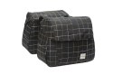 Check Joli Double torba rowerowa Black