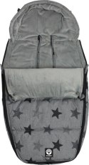 Śpiworek do wózka 6-36m Grey Stars