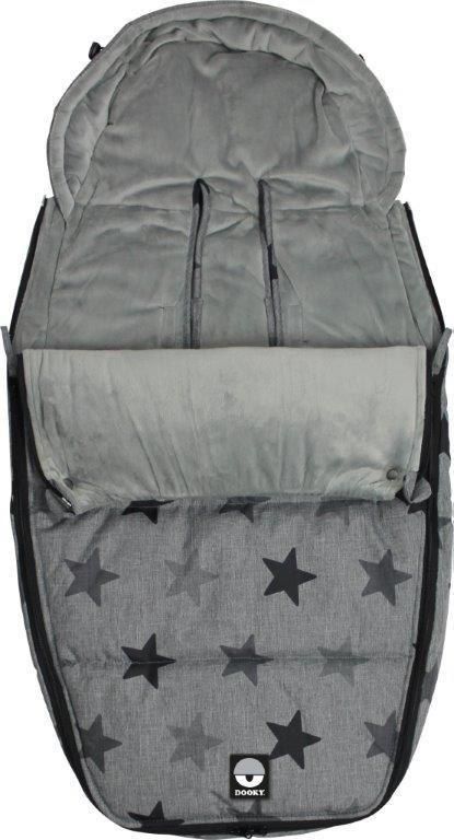 Śpiworek do wózka 6-36m Grey Stars