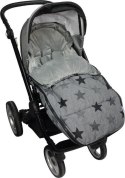 Śpiworek do wózka 6-36m Grey Stars