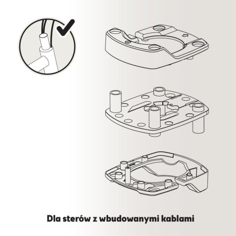 Adapter Ahead PLUS zintegrowane prowadzenie kabli