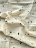 Kocyk pieluszka muślinowa Swaddle Honeybee 100x100
