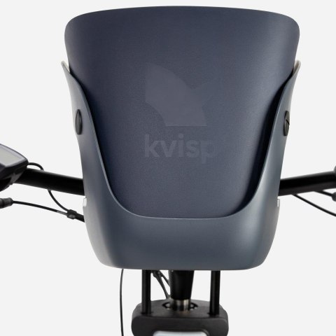 Koszyk rowerowy dla psa KVISP gray S