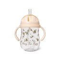 Kubek do picia ze słomką Tritan 300 ml Honeybee 6m