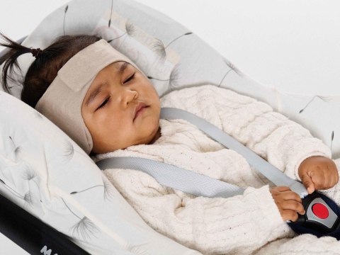 Słuchawki ochronne opaska DOOKY 6-12m Beige