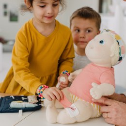 Anatomiczna lalka dla dzieci sensoryczna edukacyjna Esme Baby Rubens Barn MICKI