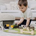 Drewniane zwierzątka, zabawka dla dzieci, figurki, odgrywanie ról, Micki MICKI