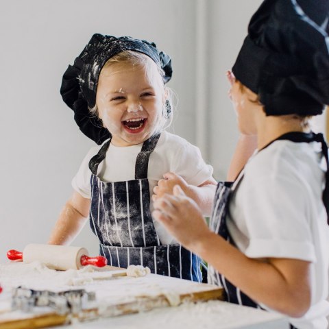 Drewniany wałek do ciasta, akcesoria kuchenne dla dzieci, zabawka, Micki MICKI