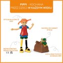 Figurka Pippi Langstrumpf zestaw do zabawy małpa walizka zabawka dla dzieci MICKI