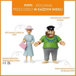 Figurki Ephraim i Panna Prysselius zestaw, Pippi Langstrumpf zabawka dzieci MICKI