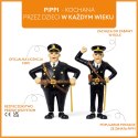 Figurki Kling i Klang zestaw, Pippi Langstrumpf, policja zabawka dla dzieci MICKI