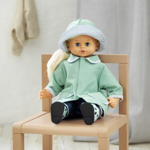 Kalosze buciki dla lalki 45 cm, zabawa w przebieranie lalek, buty, Skrallan MICKI