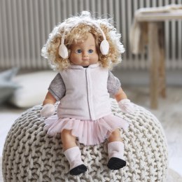 Kamizelka i kozaki dla lalki 36-40 cm, zabawa w przebieranie, Skrallan MICKI