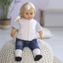 Kamizelka i kozaki dla lalki 45 cm, przebieranie zabawa z lalkami, Skrallan MICKI