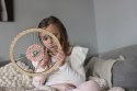 Krosno okrągłe dla dzieci 30 cm ramka do tkania, kreatywna zabawka, Micki MICKI