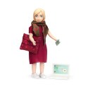Lalka mama kobieta biznesu zestaw z akcesoriami, komputer, telefon, Lundby MICKI