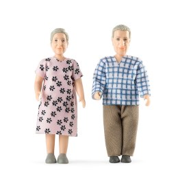 Lalki do domku dla lalek babcia i dziadek zestaw Charlie, zabawka, Lundby MICKI