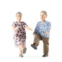 Lalki do domku dla lalek babcia i dziadek zestaw Charlie, zabawka, Lundby MICKI