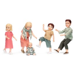 Lalki do domku dla lalek zestaw Charlie, zabawka dla dzieci, domek, Lundby MICKI