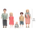 Lalki do domku dla lalek zestaw Charlie, zabawka dla dzieci, domek, Lundby MICKI