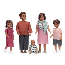 Lalki do domku dla lalek zestaw Nikki, zabawka dla dzieci, domek, Lundby MICKI