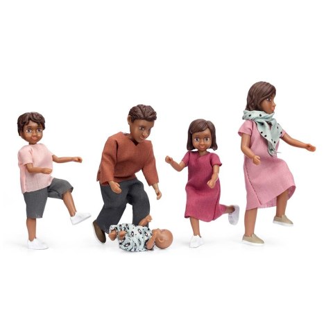 Lalki do domku dla lalek zestaw Nikki, zabawka dla dzieci, domek, Lundby MICKI