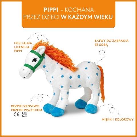 Maskotka koń Pippi Langstrumpf Alfonso 22 cm przytulanka zabawka dla dzieci MICKI
