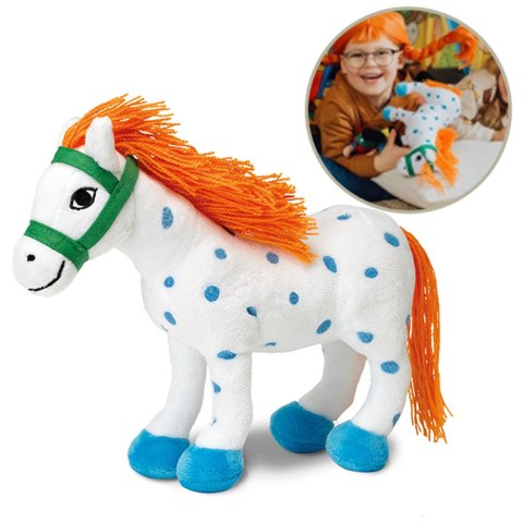 Maskotka koń Pippi Langstrumpf Alfonso 30 cm przytulanka zabawka dla dzieci MICKI