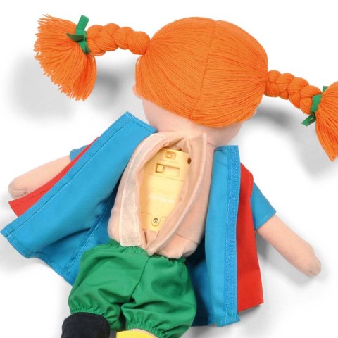 Miękka lalka mówiąca Pippi Langstrumpf 40 cm przytulanka zabawka dla dzieci MICKI