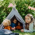 Namiot Tipi dla lalek, zabawa lalkami, w domu, na dworze, wystrój, Skrallan MICKI