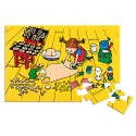 Ogromne puzzle podłogowe Pippi Langstrumpf 24 szt edukacyjna zabawka dzieci MICKI