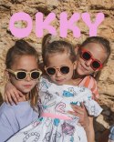 Okulary przeciwsłoneczne OKKY apricot 3-9 lat