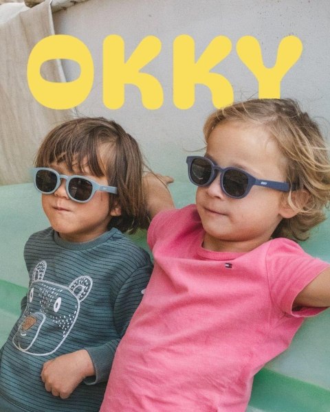 Okulary przeciwsłoneczne OKKY dark blue grey 3-9 l
