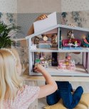 Oświetlenie domku dla lalek zestaw, wyposażenie, lampy zabawka domki Lundby MICKI