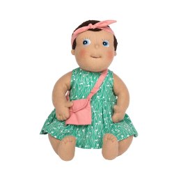 Ubranka dla lalek Baby zestaw Sukienka z akcesoriami do zabawy Rubens Barn MICKI