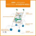 Wózek dla lalek konik Alfonso spacerówka zabawka dla dzieci lalki Pippi MICKI