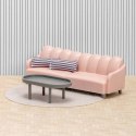 Zestaw mebli do salonu do domku dla lalek basic, zabawka dla dzieci, Lundby MICKI