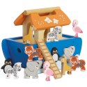Arka Noego, sorter kształtów, figurki, statek zwierzątka zabawka Le Toy Van Le Toy Van
