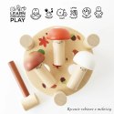Drewniana przebijanka z grzybkami zabawka edukacyjna dla dzieci Le Toy Van Le Toy Van