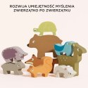 Drewniane figurki zwierzątka leśne zabawka dla dzieci, układanka Le Toy Van Le Toy Van