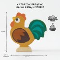 Drewniane figurki zwierzątka wiejskie, zabawka układanka, dzieci Le Toy Van Le Toy Van