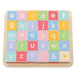 Drewniane klocki ABC zabawka edukacyjna dla dzieci, nauka liter, Le Toy Van Le Toy Van