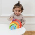 Drewniane klocki tęcza, zestaw, zabawka edukacyjna dla dzieci, Le Toy Van Le Toy Van