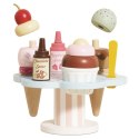 Drewniane lody rożki zestaw Carlo's Gelato, zabawka, lodziarnia, Le Toy Van Le Toy Van