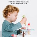 Drewniane lody rożki zestaw Carlo's Gelato, zabawka, lodziarnia, Le Toy Van Le Toy Van